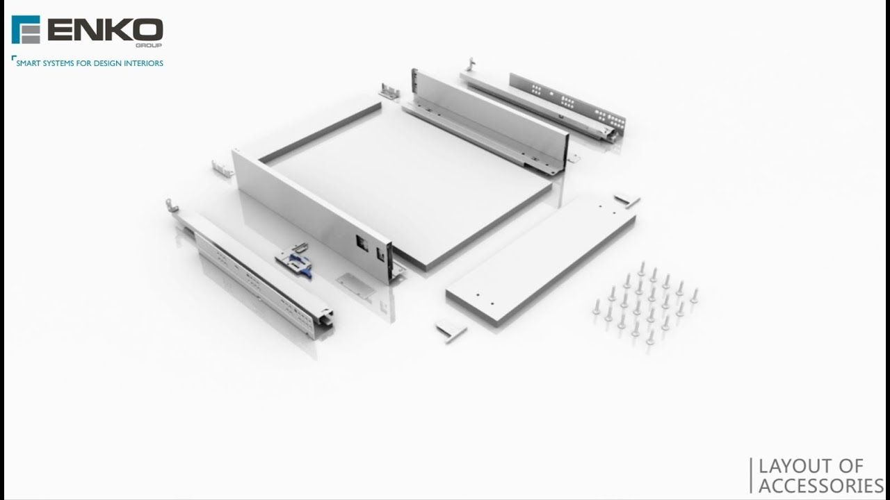 Enko SLIMBOX Drawer System - Assembly/Installation Overview