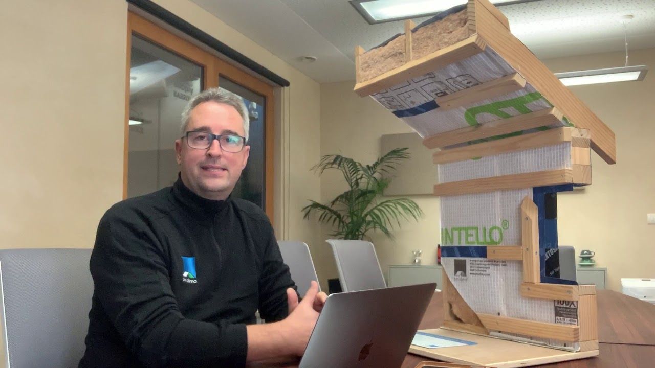 Skillion Roof - Part 2 INTELLO Intelligent Air Barrier