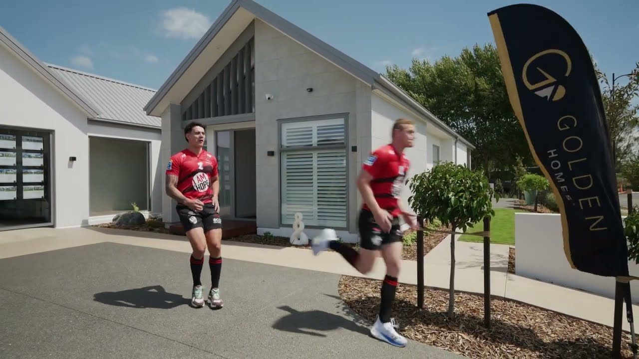 The Crusaders check out the new 'Monaco' Architectural Showhome!