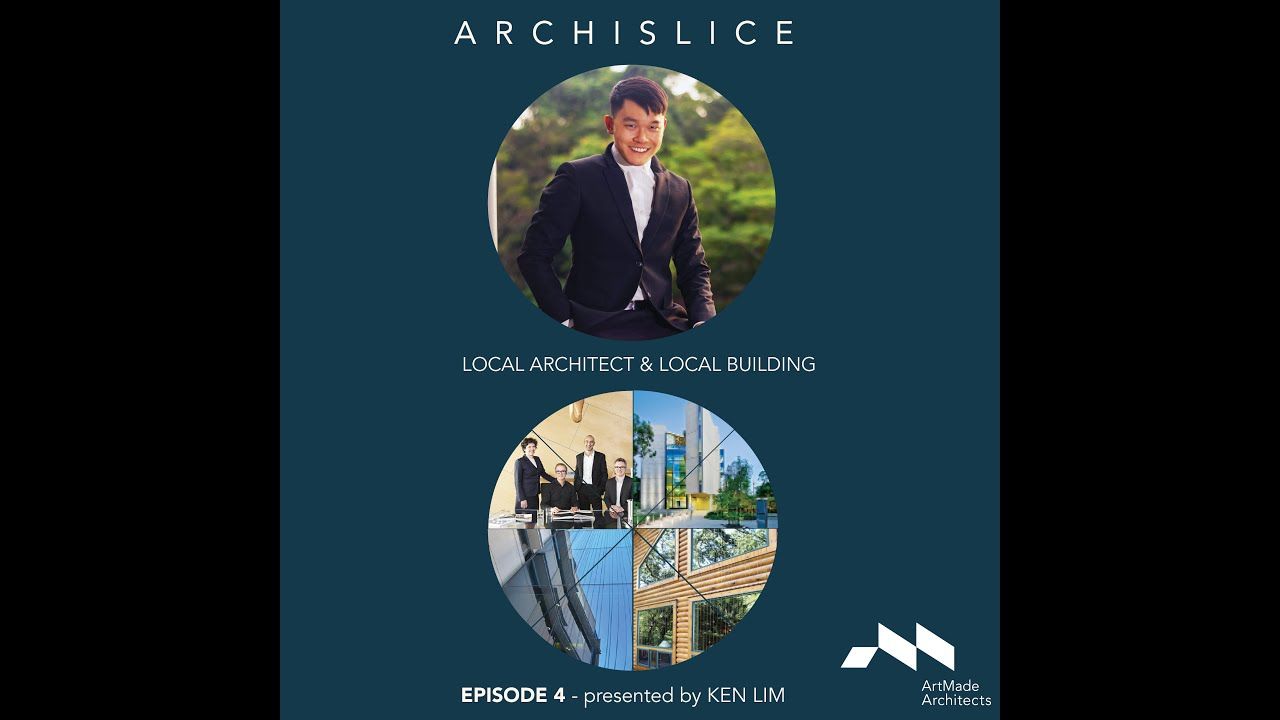 ArchiSlice Ep 4 showcases a local architect and building. Presented by ArtMade Architects star grad Ken Lim.