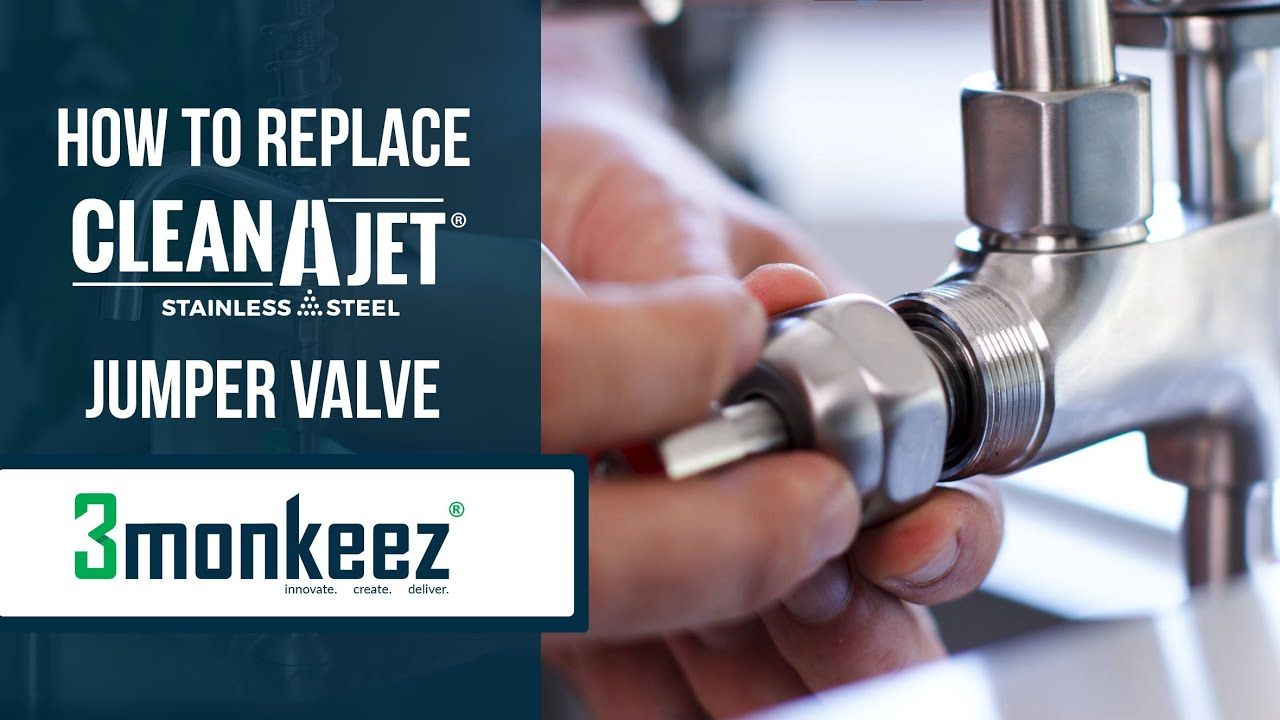 3monkeez | How to replace Clean-A-Jet Jumper Valve