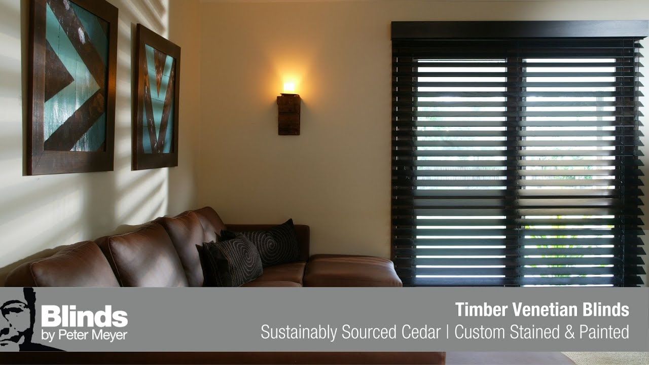 Blinds by Peter Meyer Sustainable Timber Venetian Blinds