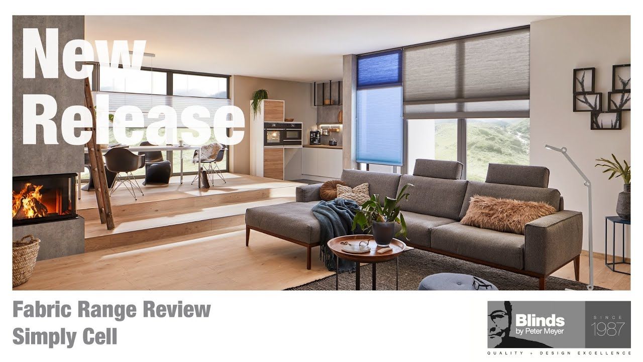 Simply Cell | Fabric New Release Range Review | Blinds by Peter Meyer