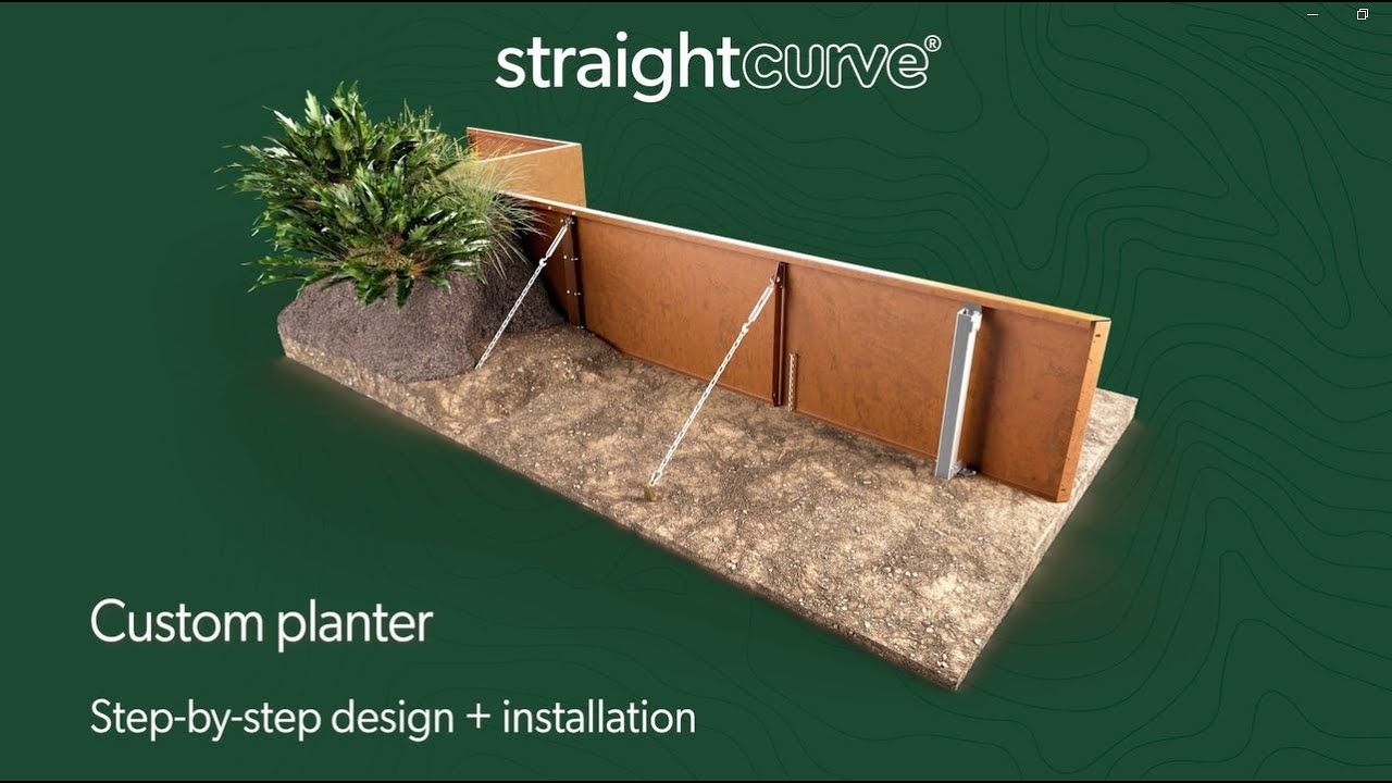 Design your own Straightcurve® Planter