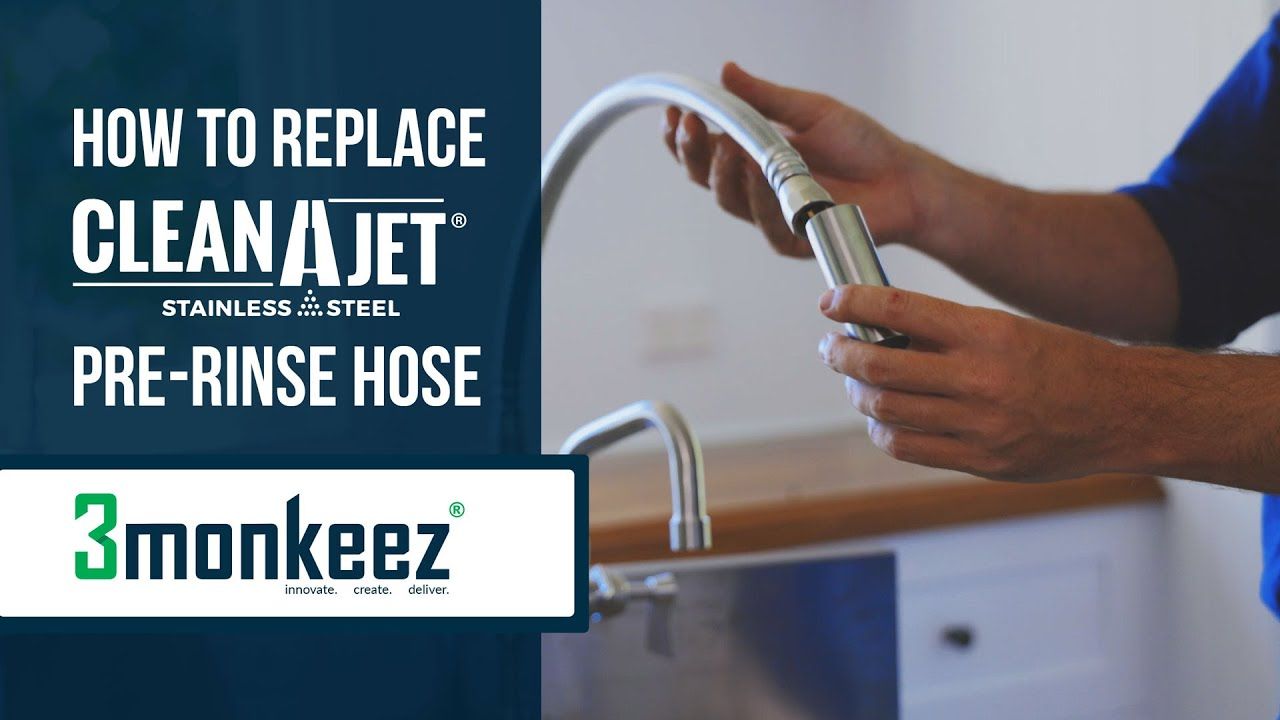 3monkeez | How to replace Clean-A-Jet Pre-Rinse Hose