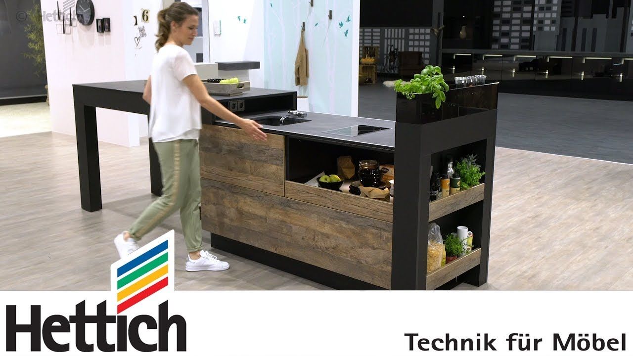 Sliding Island Benchtop | Hettich