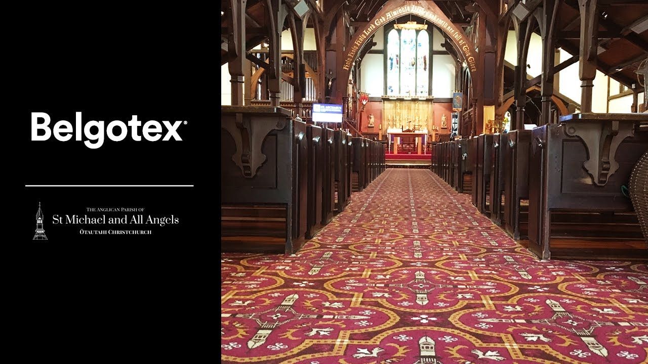 St Michael and All Angels Church - Custom Carpet
