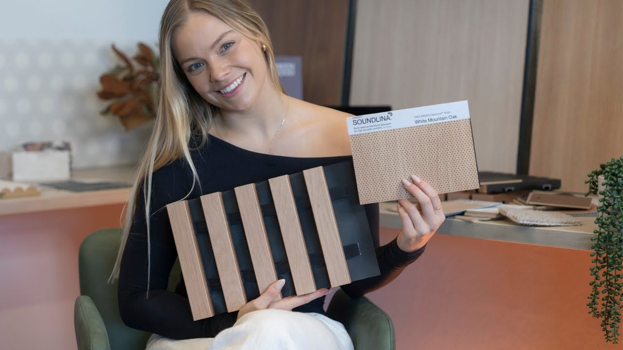 Need an acoustic solution without compromising design? SOUNDLINA by Screenwood is the answer!