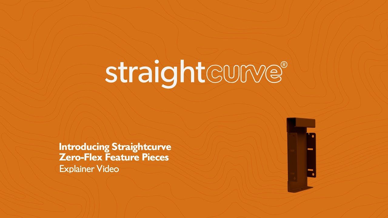Straightcurve® 2025 - Introducing Zero-Flex Feature Pieces - Explainer Video