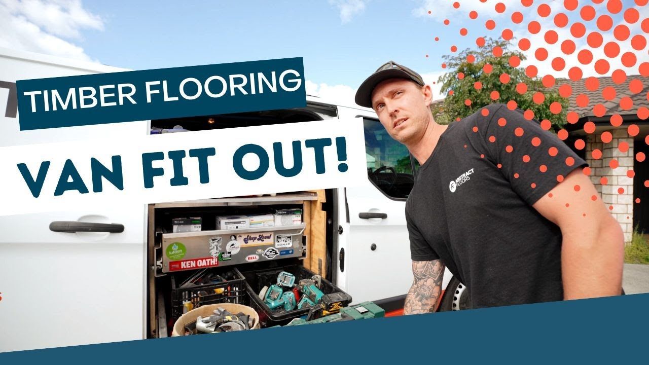 Abstract Floors van tour - have a look at our van and tool layout shot by our friends at Onsite Media here in Tauranga.