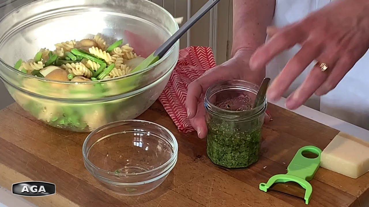 Home Cooking with AGA - Potato, Green Beans and Pesto Pasta | AGA Australia