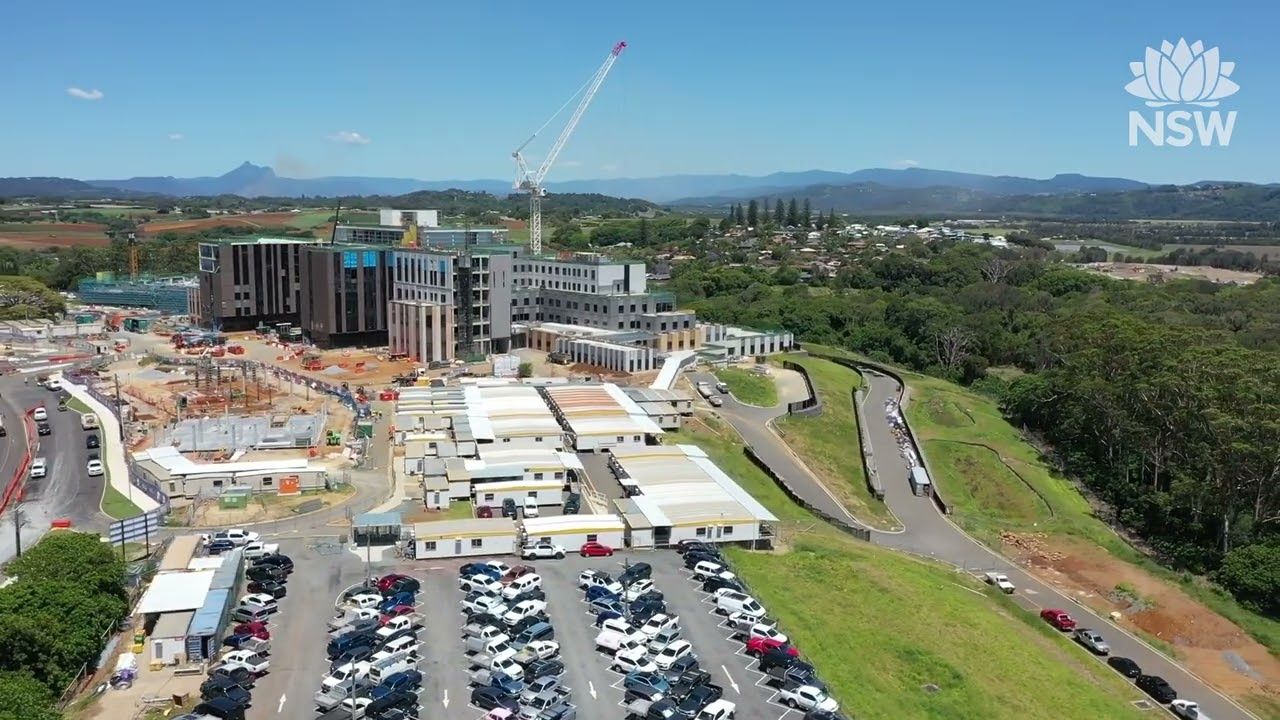 Tweed Valley Hospital Aerial