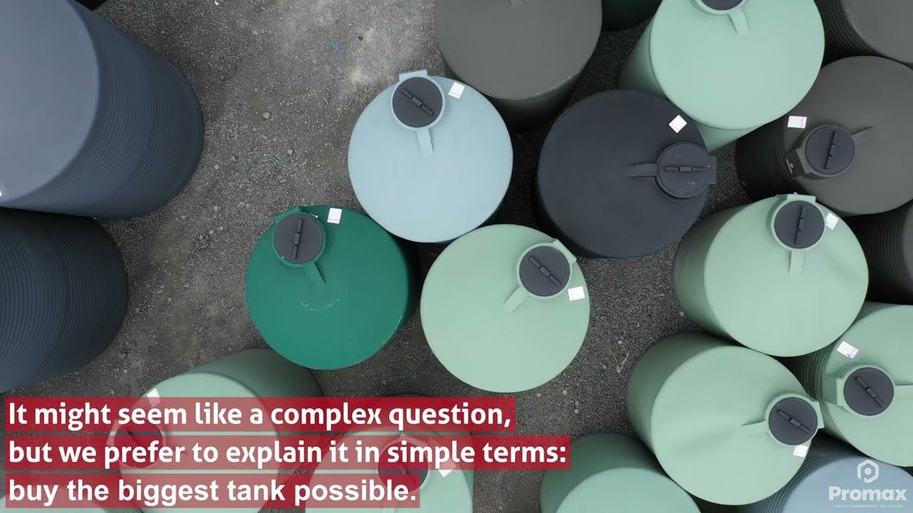 What Size Water Tank Do I Need? 