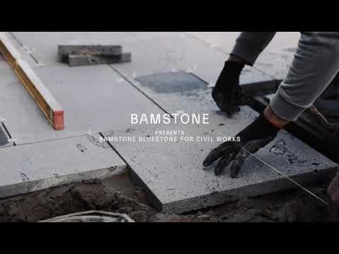 Bamstone Production - Chapter Three - Bamstone bluestone for civil works