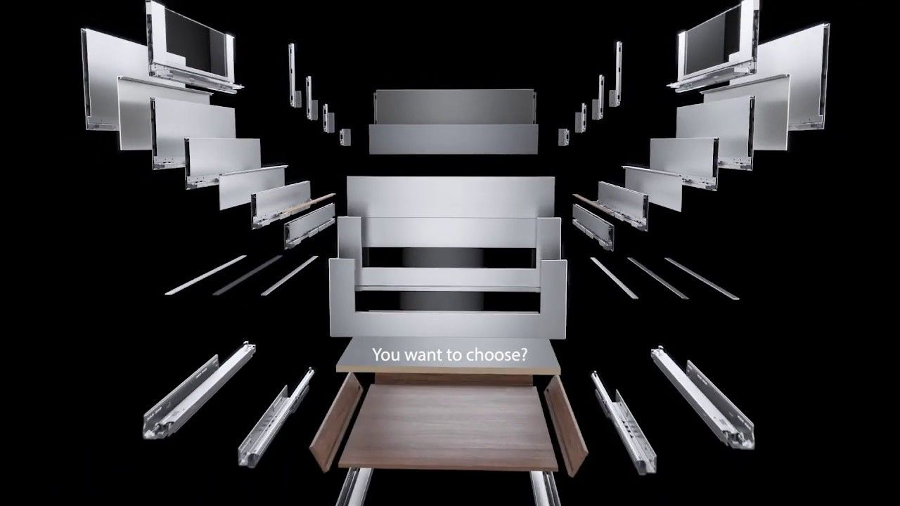 Drawer system AvanTech YOU. As individual as you.