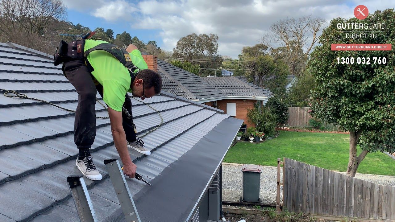 Gutter Guard Direct 2U - DIY Tiled Roof Installation