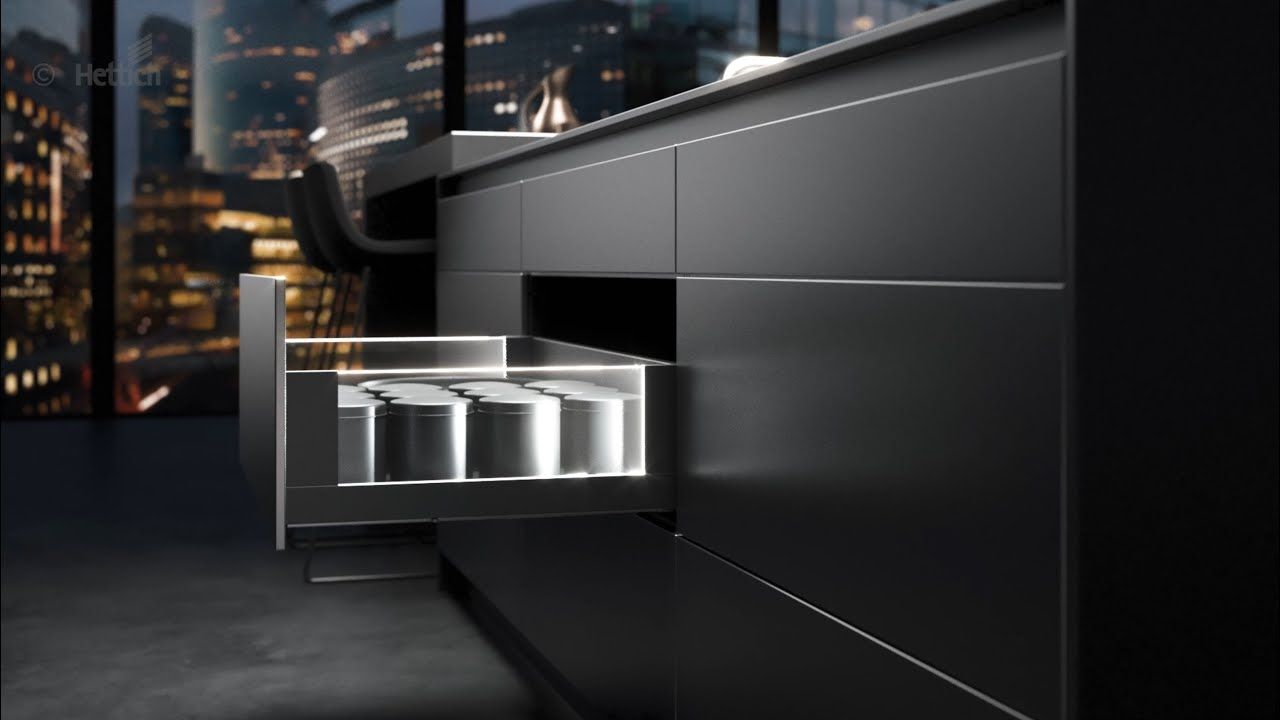 AvanTech YOU drawer system with light | Hettich