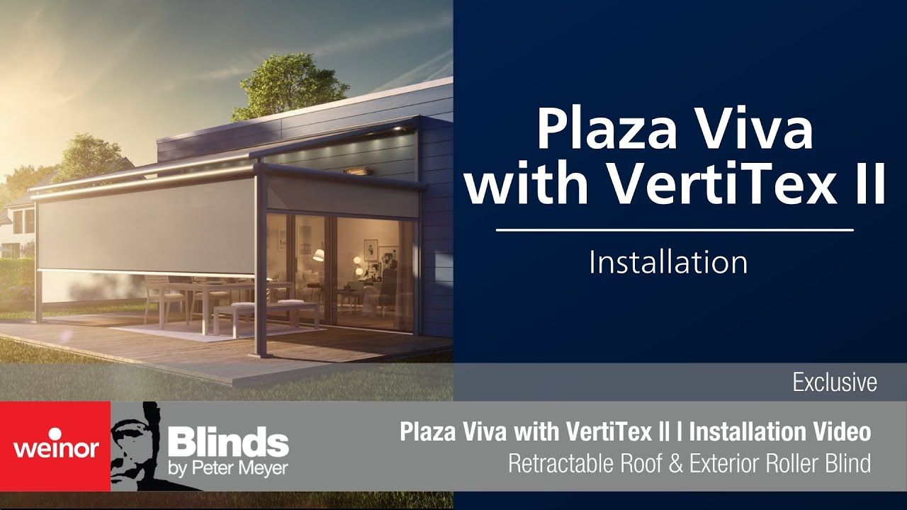 Plaza Viva with Vertitex 2 | Installation Video | Weinor