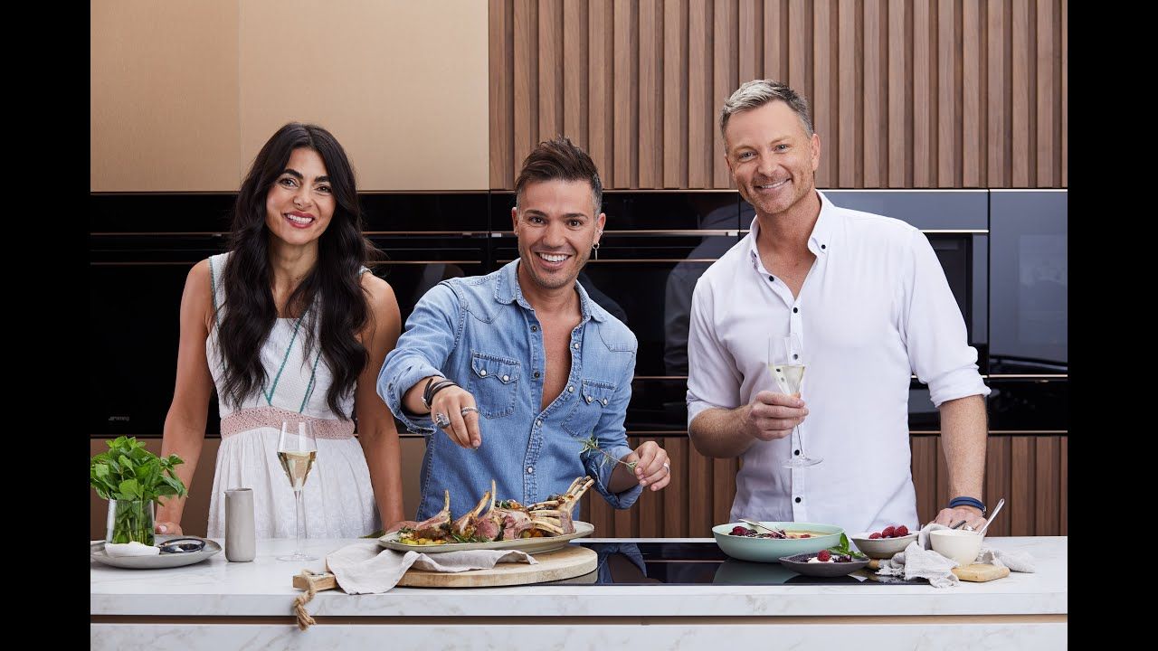 Easy dinner party in 30 mins | Anthony Callea & Tim Campbell | Smeg Galileo multi-cooking technology