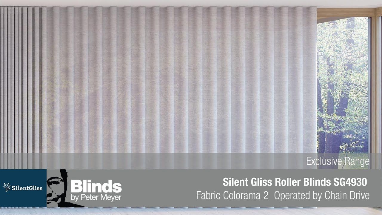 Silent Gliss Motorised Roller Blinds SG4970 Fabric Colorama 2