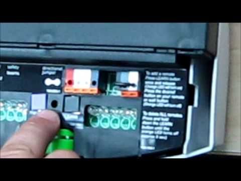 How to Programme a SR60 Roller Door Opener