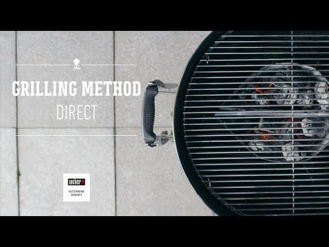 Direct Cooking Method on a Kettle