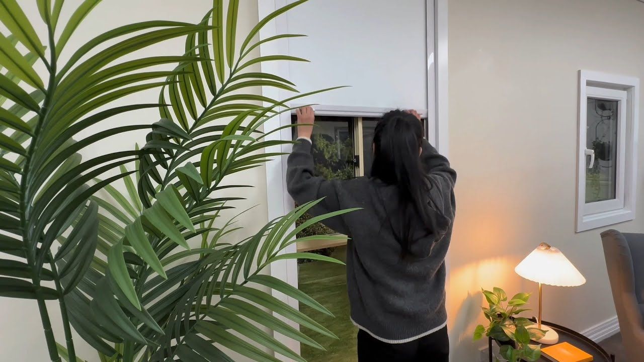 Total Blockout Roller Blind installation