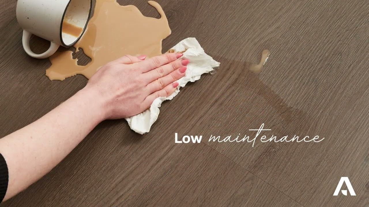 Easy to Clean, Stain Resistant Flooring