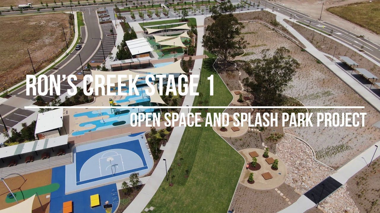 Dawson-Damer Park - Ron's Creek Open Space & Splash Park Stage 1