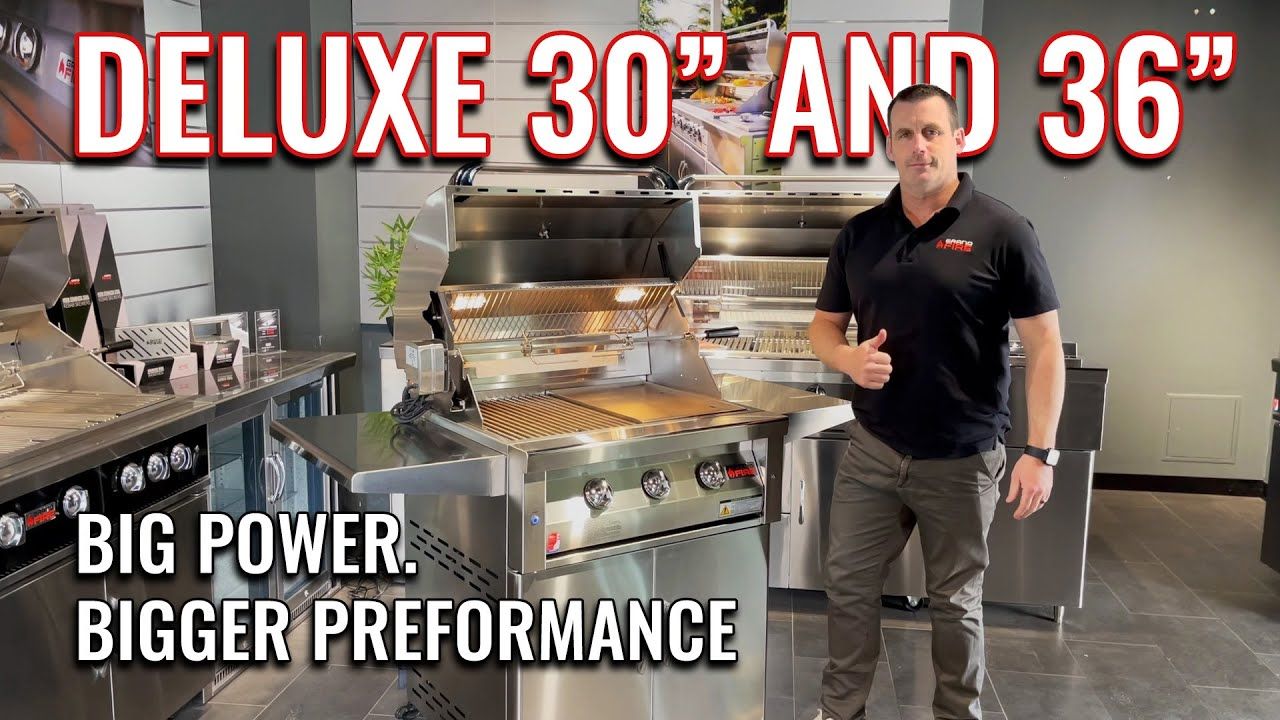Grandfire Deluxe 30" & 36" BBQ | Big Power, Bigger Possibilities