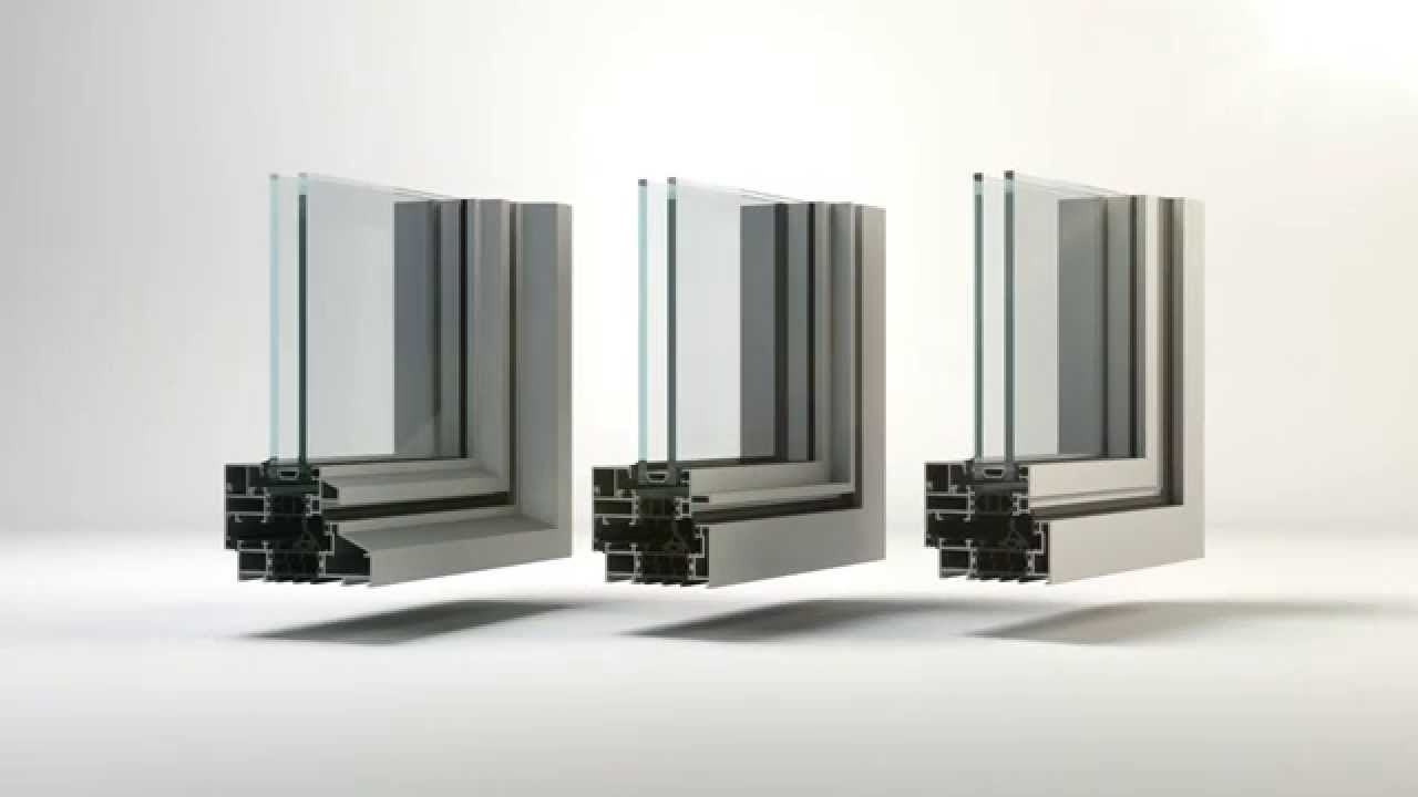 SL38 Steel Look Aluminium Windows System