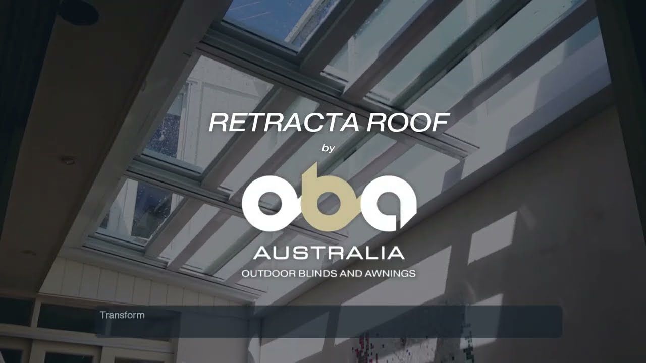 Retracta Roof by Outdoor Blinds and Awnings (OBA)