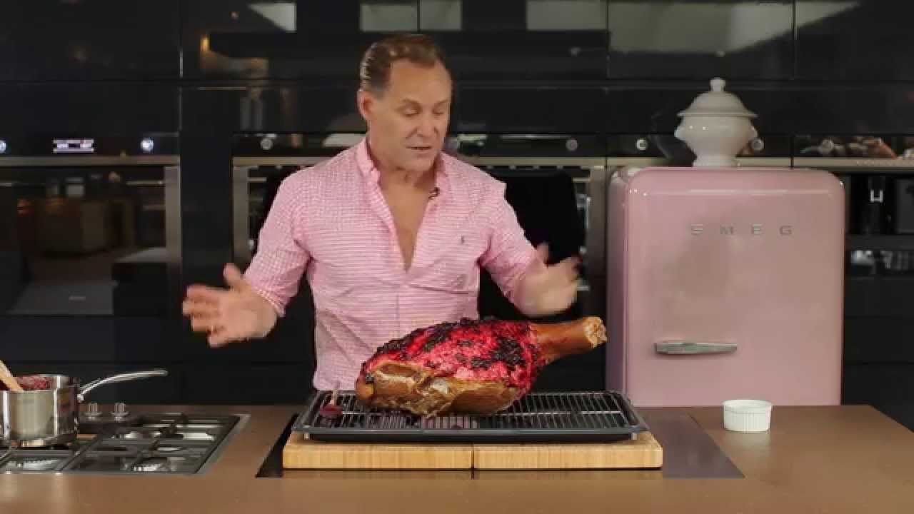 Australian Pork's Raspberry Glazed Ham