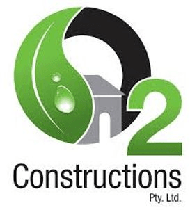 O2 Constructions professional logo
