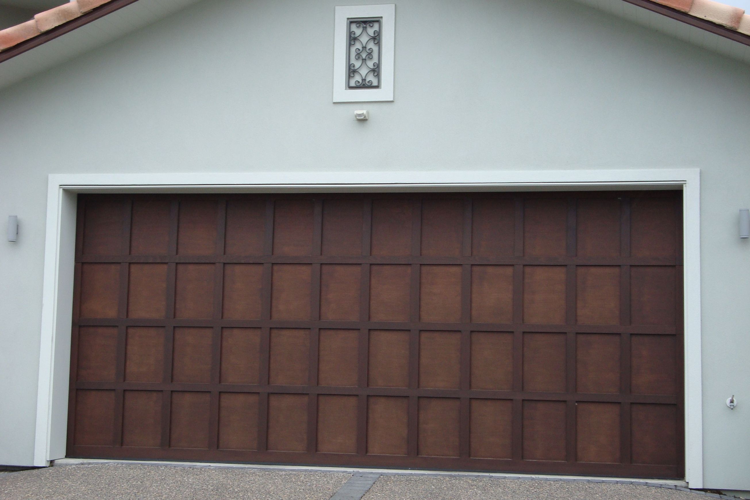 Ply and Batten Timber Garage Door