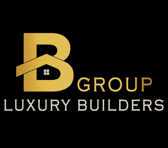 B Group Luxury Builders professional logo