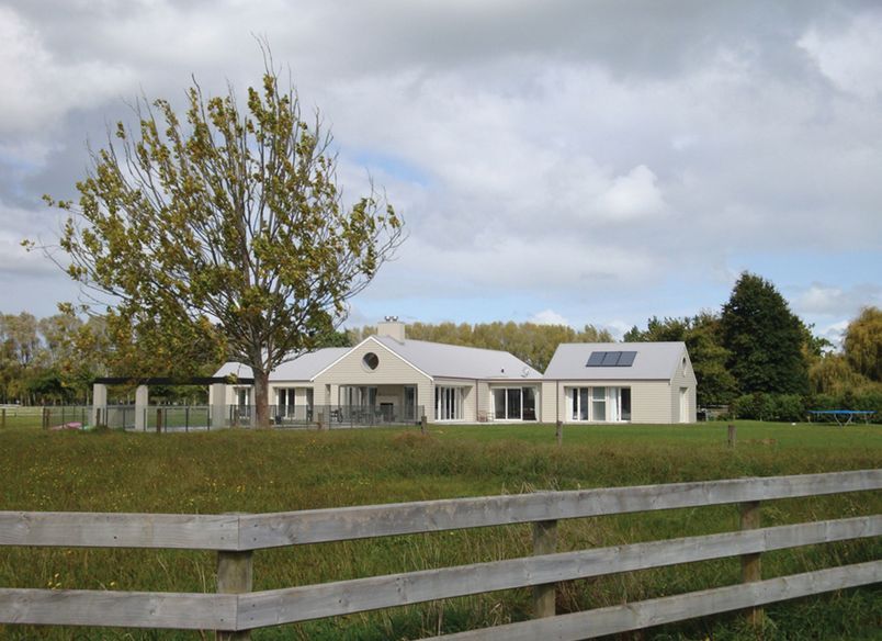 Passive Solar Country House, Gordonton