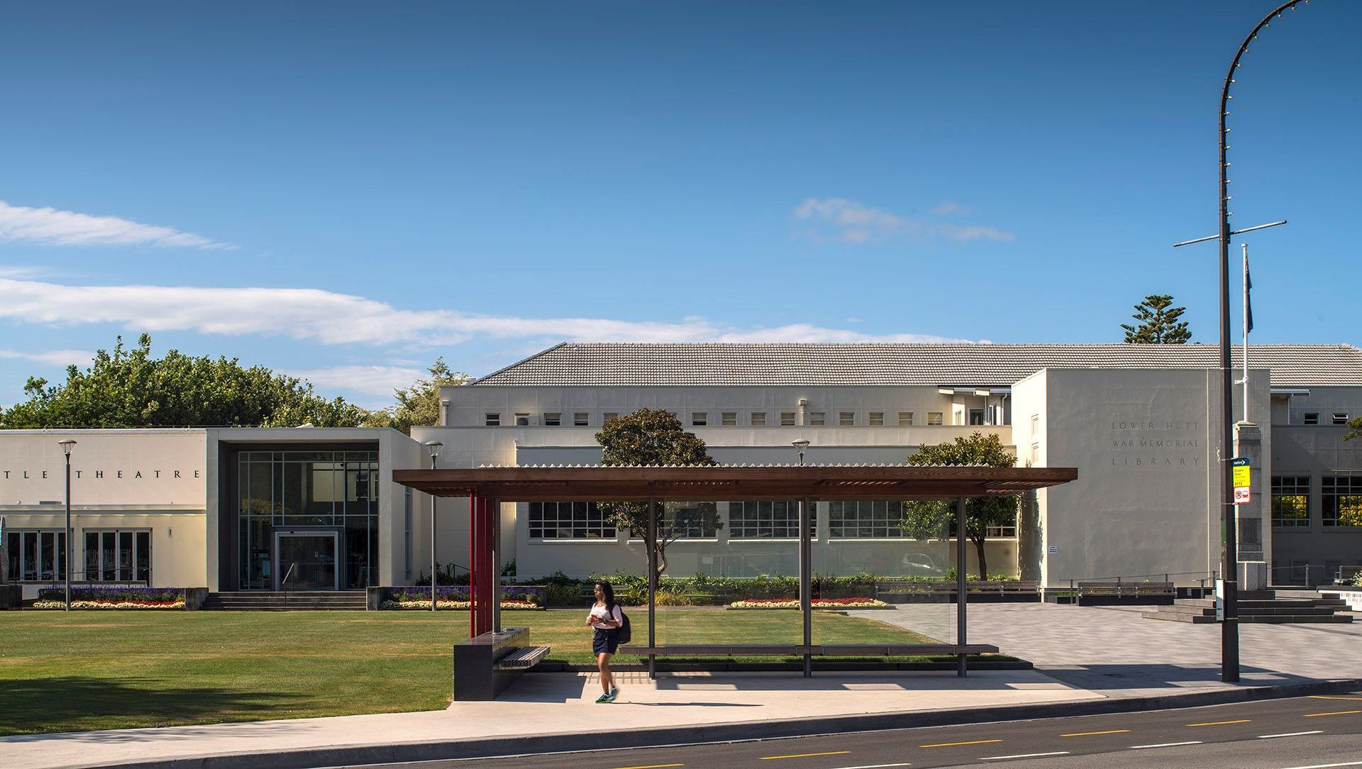 Anzac Bus Shelter - Lower Hutt banner