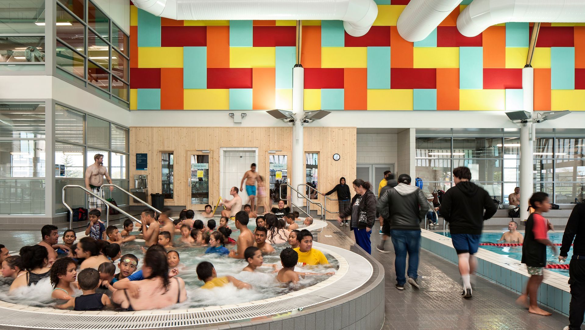 Toia Aquatic Centre banner