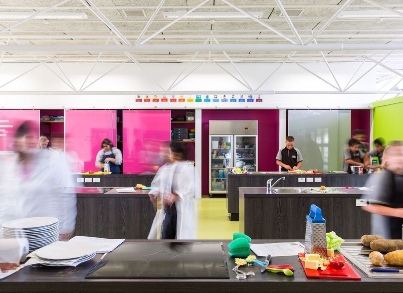 Hamilton Junior High School Tech Block