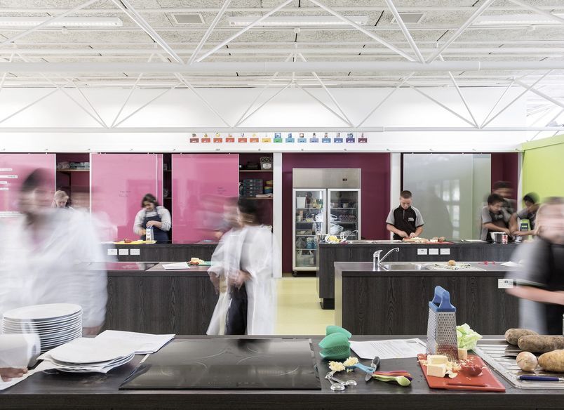 Hamilton Junior High School Tech Block