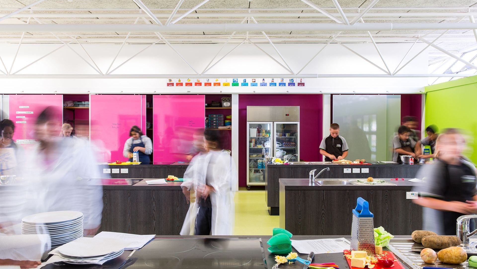 Hamilton Junior High School Tech Block banner