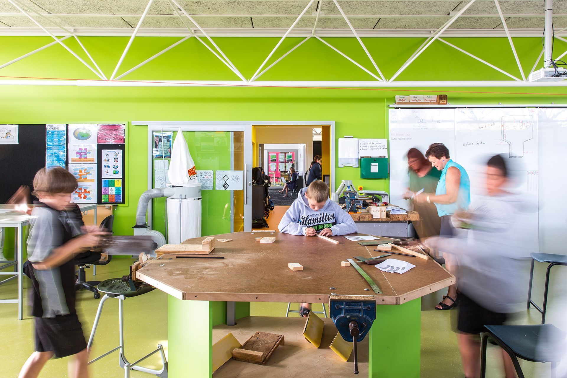 Hamilton Junior High School Tech Block