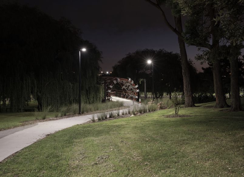 Eel Trap Bridge Designed