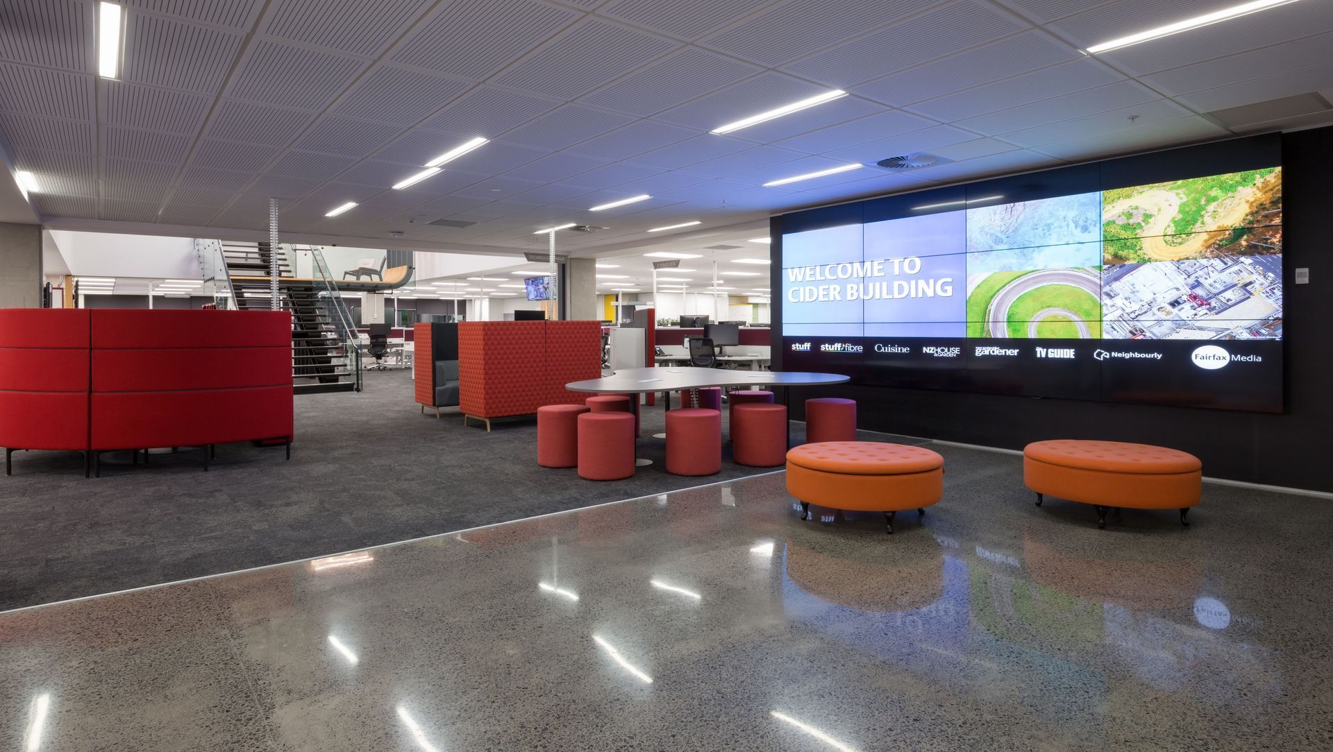 The Cider Building - Fairfax Interior banner