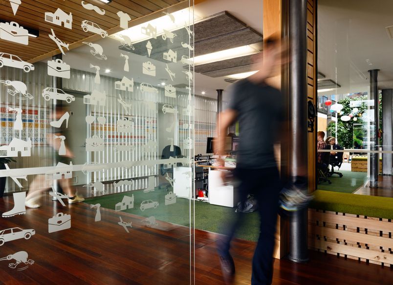 Trade Me Office Fitout, Auckland