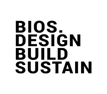 Bios. Design Build Sustain professional logo
