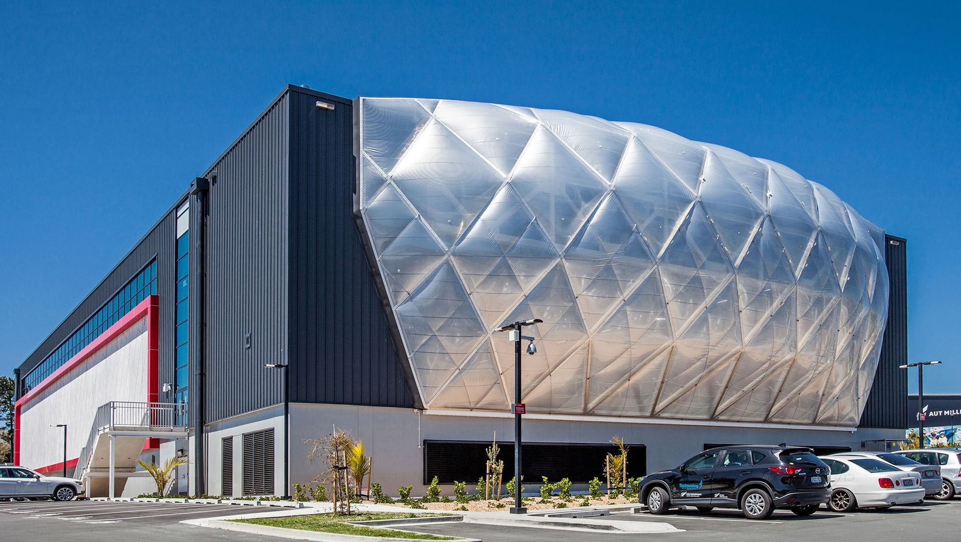National Aquatic Centre banner