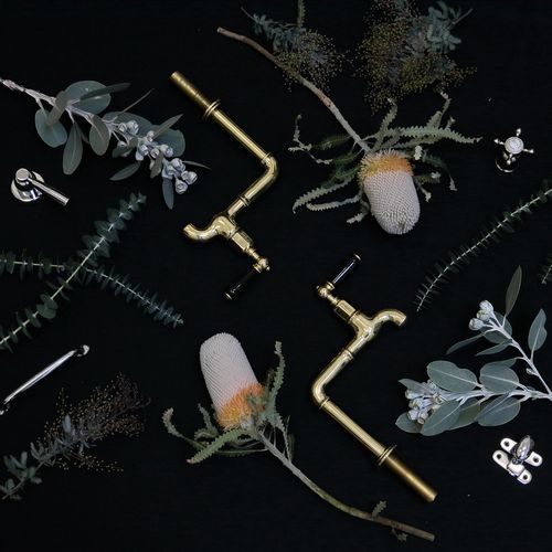 Perrin & Rowe Mayan Bibcock Kitchen Taps with Levers