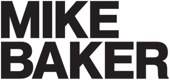 MIKE BAKER PHOTOGRAPHER professional logo